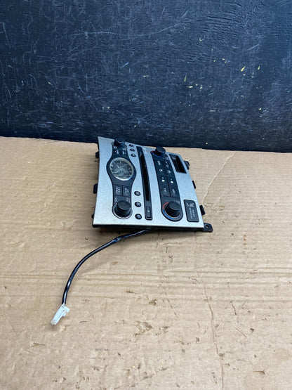 2007 to 2010 Infiniti G35 G37 Radio Player Climate Control Panel Bezel AF2093 DW1