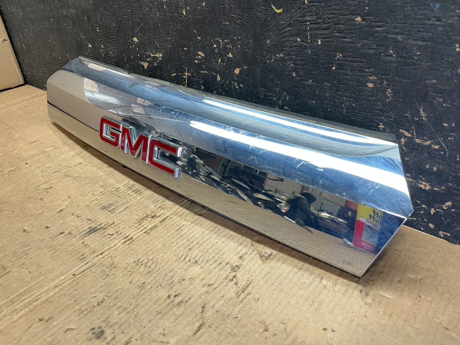 2010-2015 Gmc Terrain Lift Gate Handle Trim Back Up Camera Chrome Panel z8142 DG2