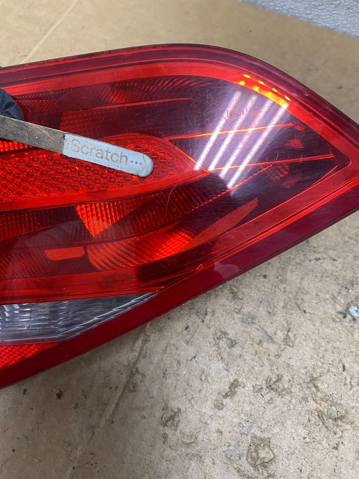 2009 2010 2011 2012 Audi A4 Sedan Left Driver Side Inner Tail Light T5336 DW3