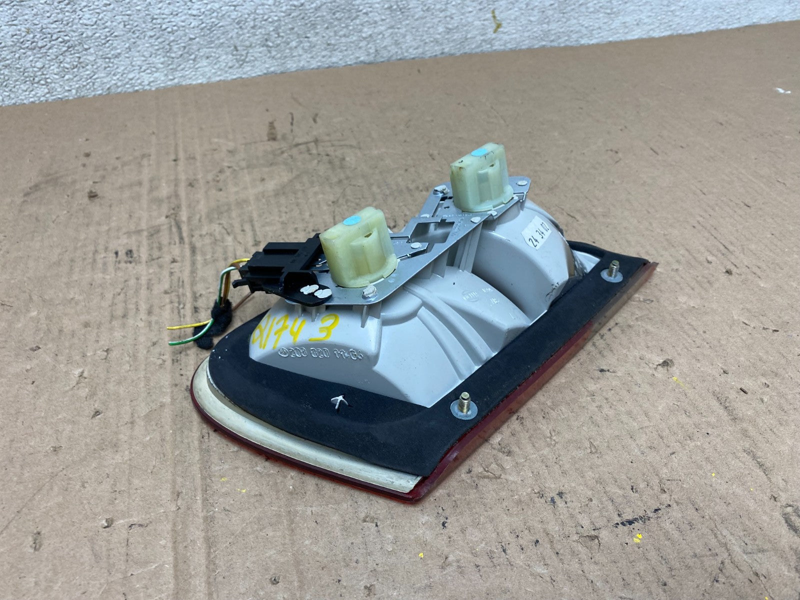 1998-2003 Mercedes Benz CLK Inner Left Driver LH Side Tail Light Lamp Q1743 DW3