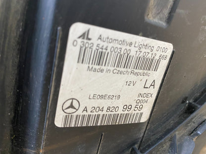 2012 to 2015 Mercedes Benz C250 Coupe Left Driver LH Side Headlight AH4181 DG11