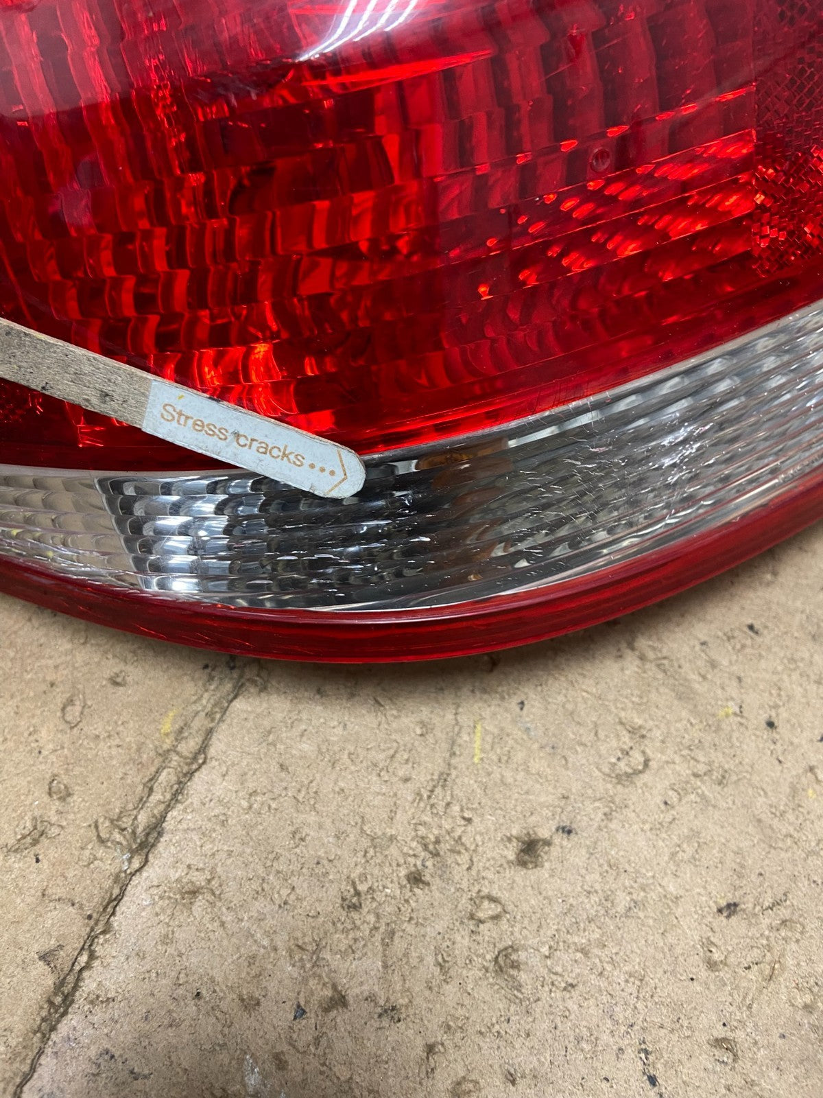 2003 to 2004 Honda Accord Sedan Left Driver Lh Side Tail light Oem X8914 PS3