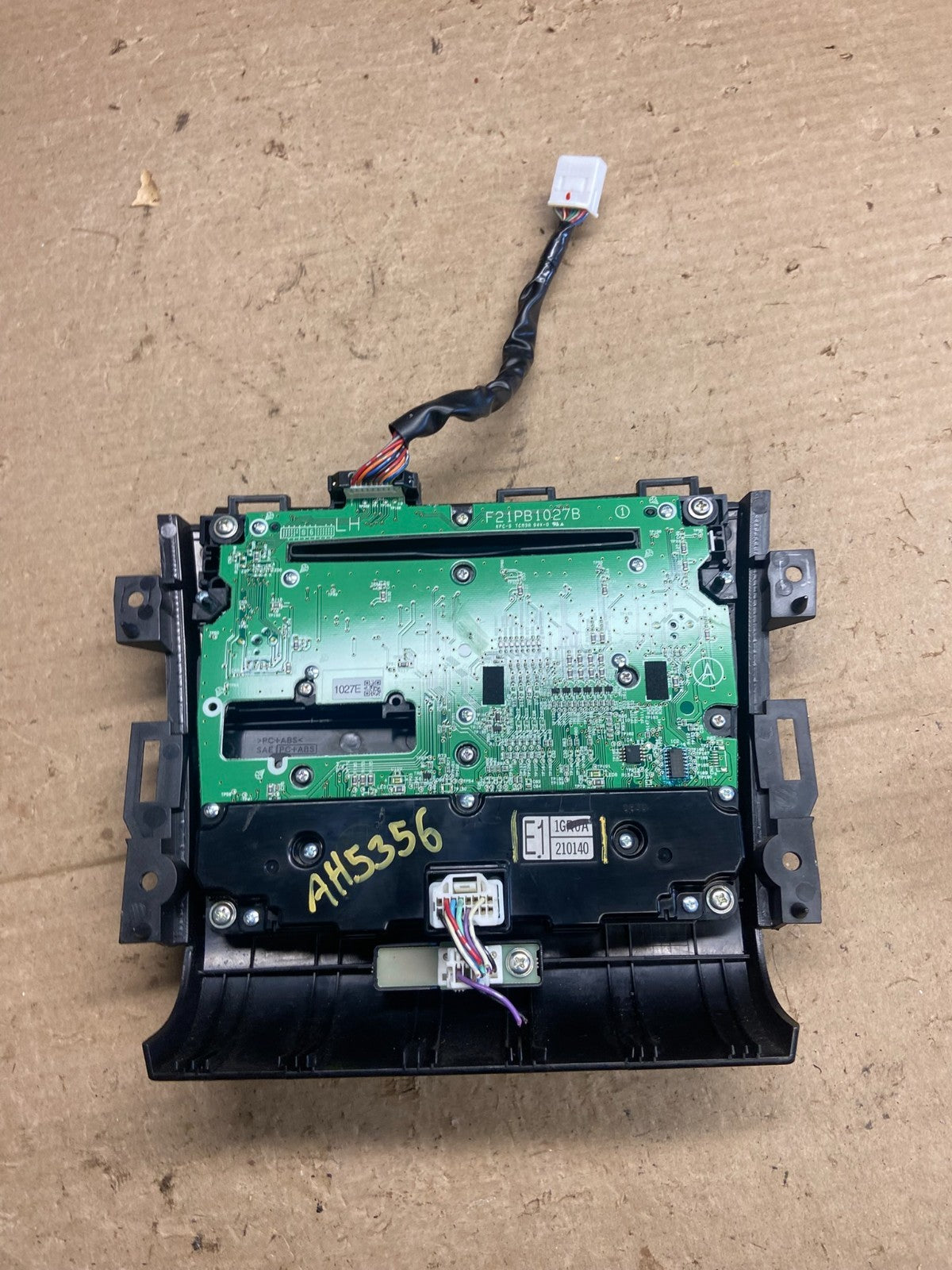 2011 - 2014 Nissan Murano AM FM Radio CD Climate Control Panel AH5356 DG3