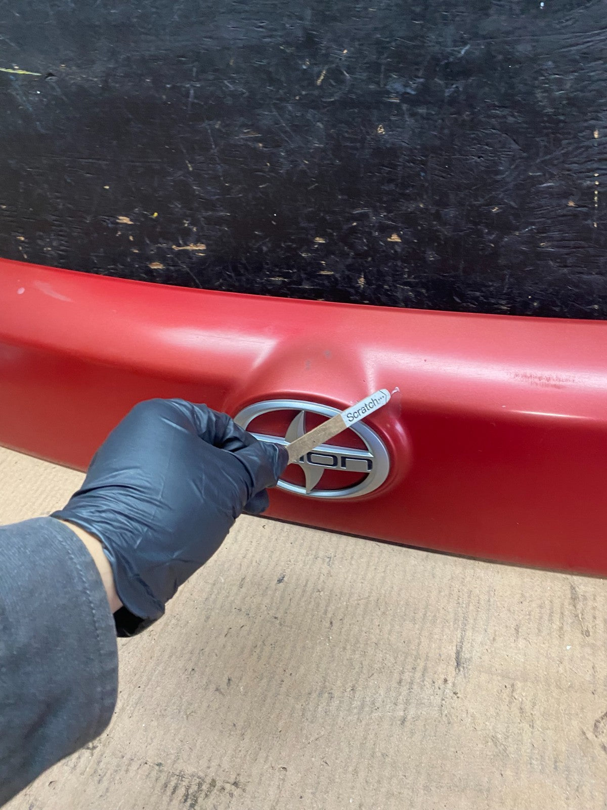 2008 to 2010 Scion XD Rear Trunk Trim Liftgate Panel T0410 DG3