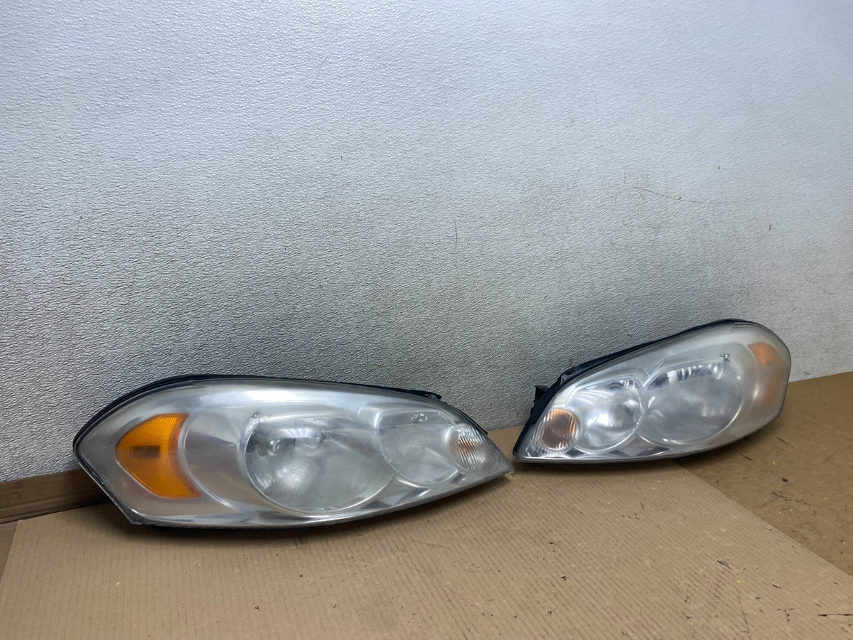 2006 - 2013 Chevrolet Impala Left+Right Set Headlights Halogen U2600 DW2