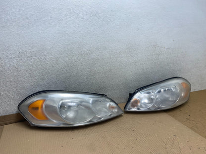 2006 - 2013 Chevrolet Impala Left+Right Set Headlights Halogen U2600 DW2