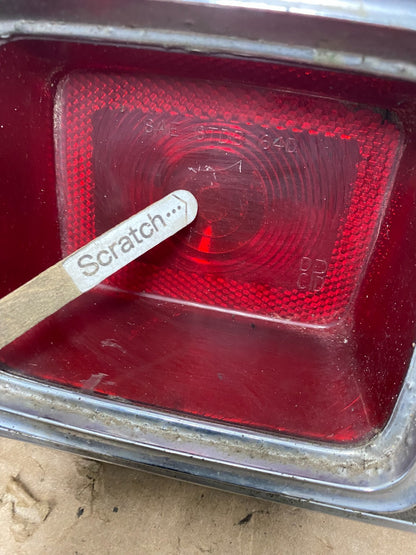 1964 Dodge Polara Left Driver Side Tail Light Trim Bezel OEM O9409 DG6