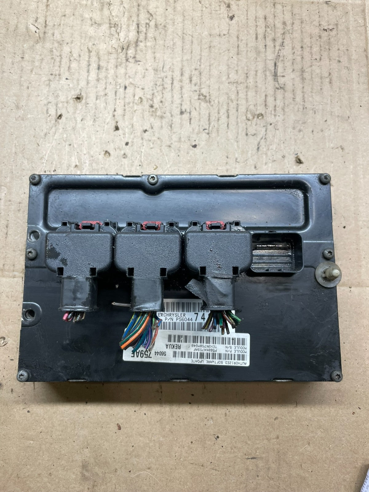 2005 to 2006 Jeep Grand Cherokee 3.7L Ecm Ecu Computer R1898 DG0