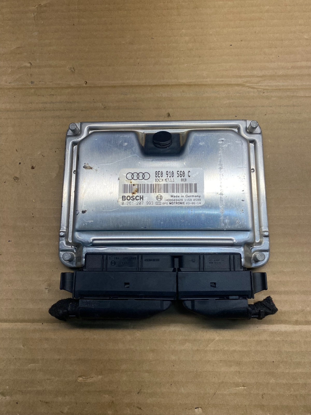 2004 2005 Audi S4 Engine Computer Ecu Pcm Ecm 8e0910560c AE6211 DG0