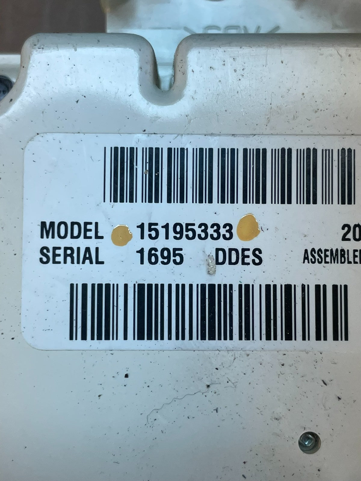 2003 to 2006 Chevrolet Silverado HVAC Heater Climate Control Module ae3446 DG7