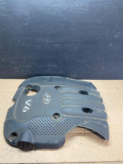 2005 - 2006 Hyundai Santa Fe 2.7L V6 Engine Motor Cover F3899 PS4