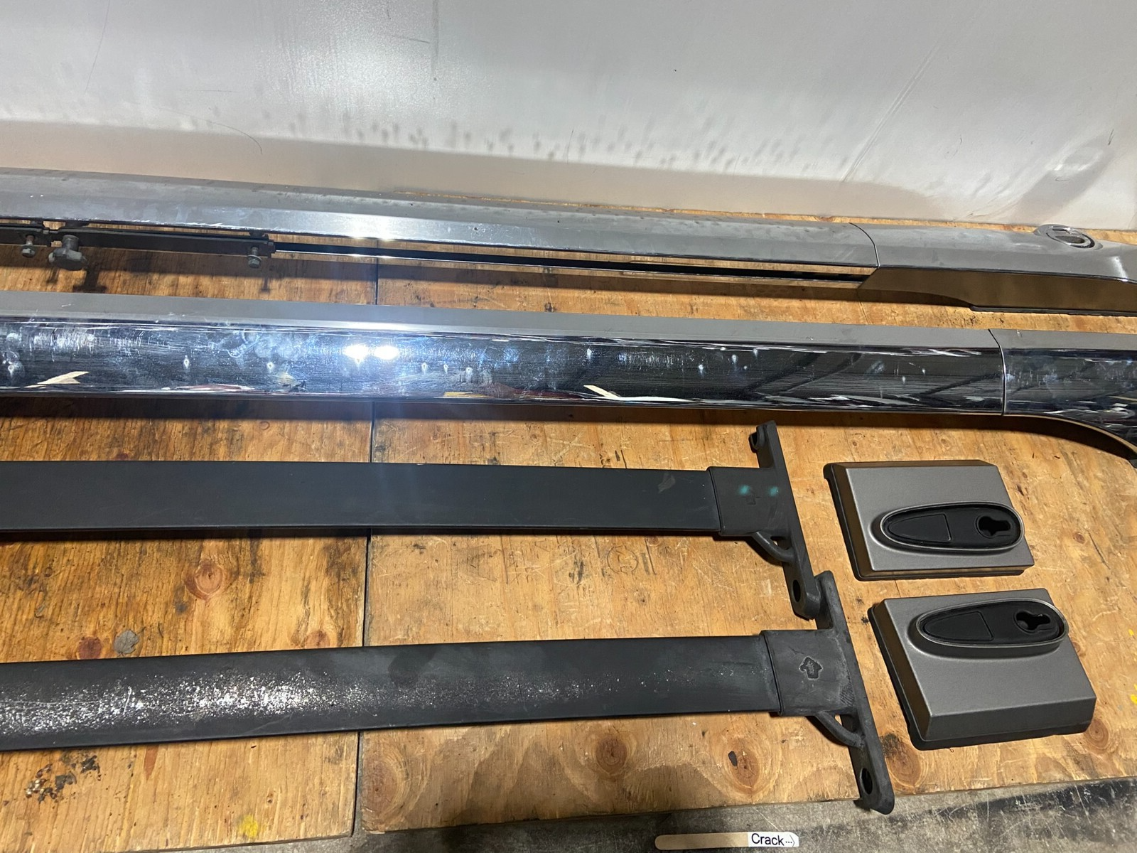 2010 Infiniti QX56 Roof Luggage Rack Cross Center Rail Bars & Side Rails O71887