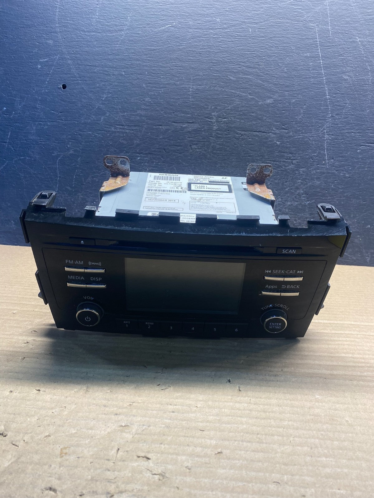2013 to 2015 Nissan Altima Radio Screen Receiver AM-FM CD Player AF3875 DW0