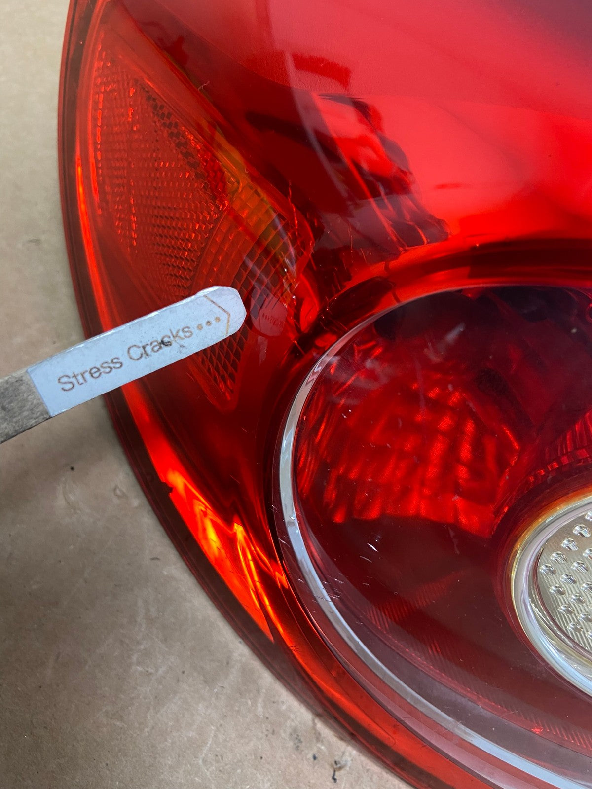 2009 to 2011 Volkswagen Tiguan Left Driver Side Tail Light AI3626 LK4