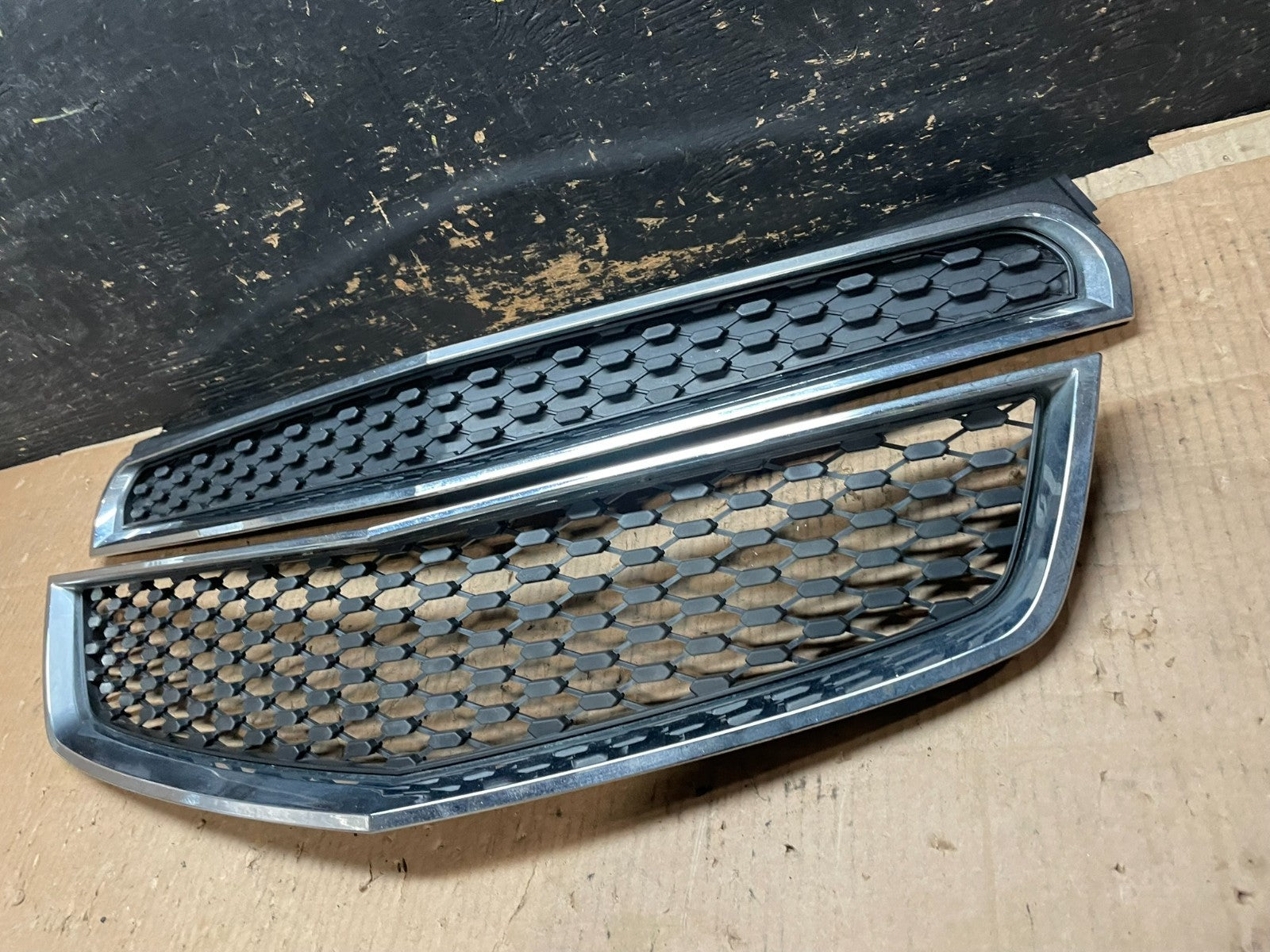 2010-2013 Chevrolet Equinox Upper Lower Set Front Chrome Grill Grille Y6429 DG2