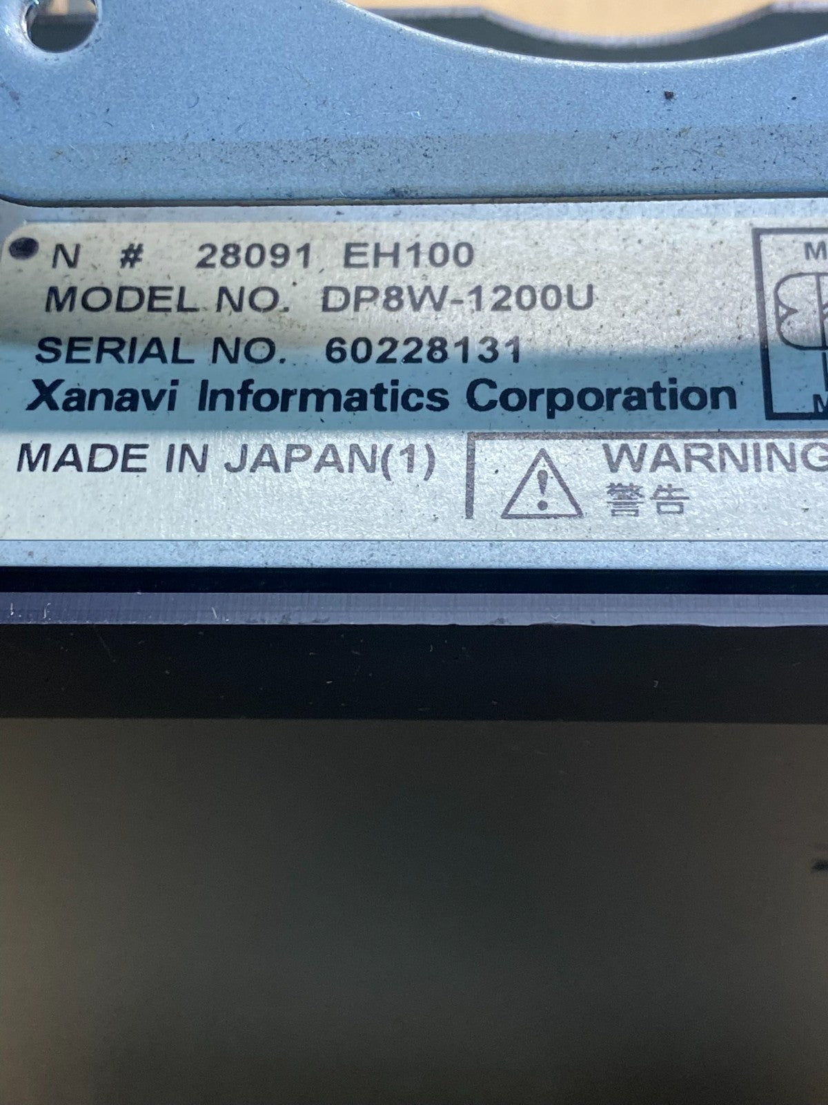 2006 2007 Infiniti M35 Radio Information Display Screen Air Vent Bezel AG7349 DG6