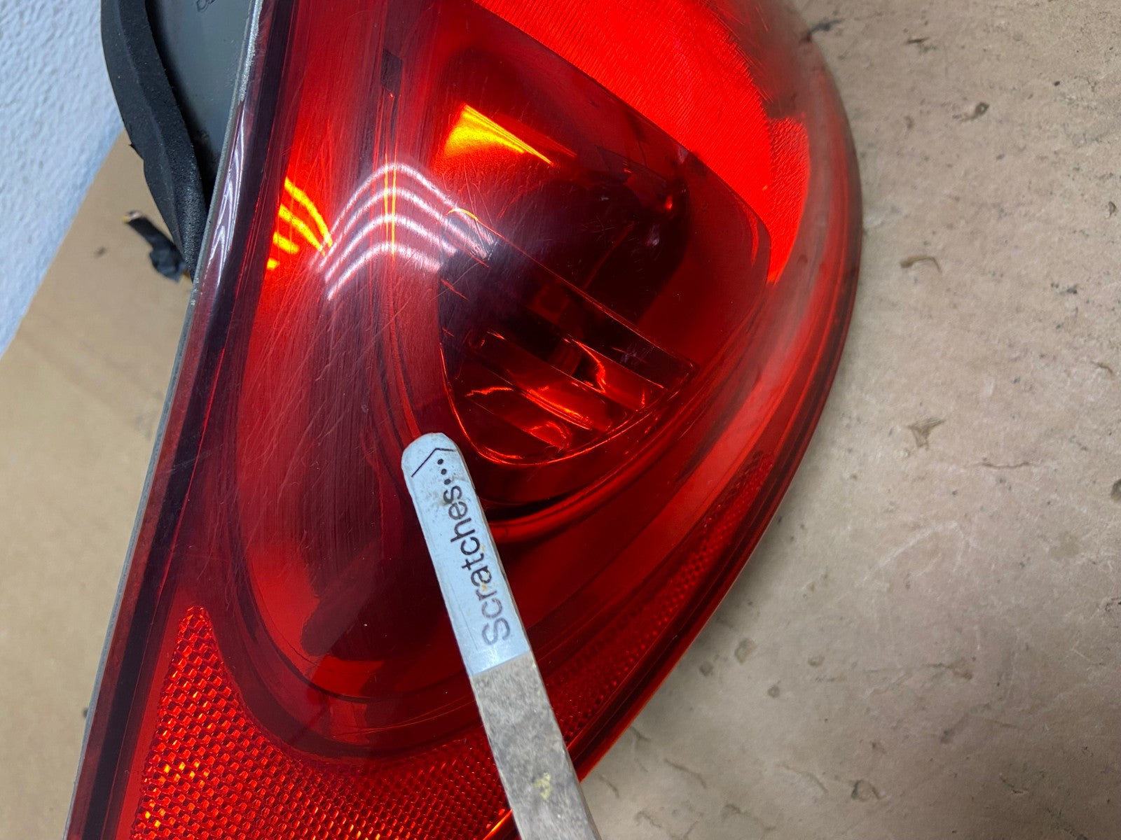 2007 to 2010 Hyundai Elantra Sedan Left Driver Side Tail Light AD1282 LK3