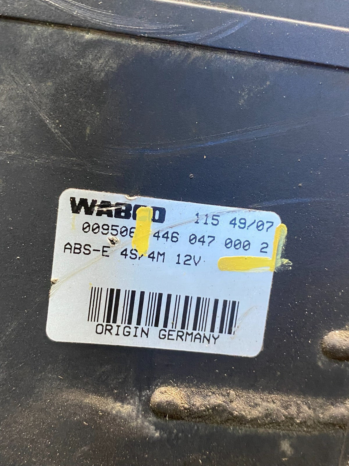 Wabco ABS Pump Hydraulic W/ Module P/N 4460470002 AB2803 DG6