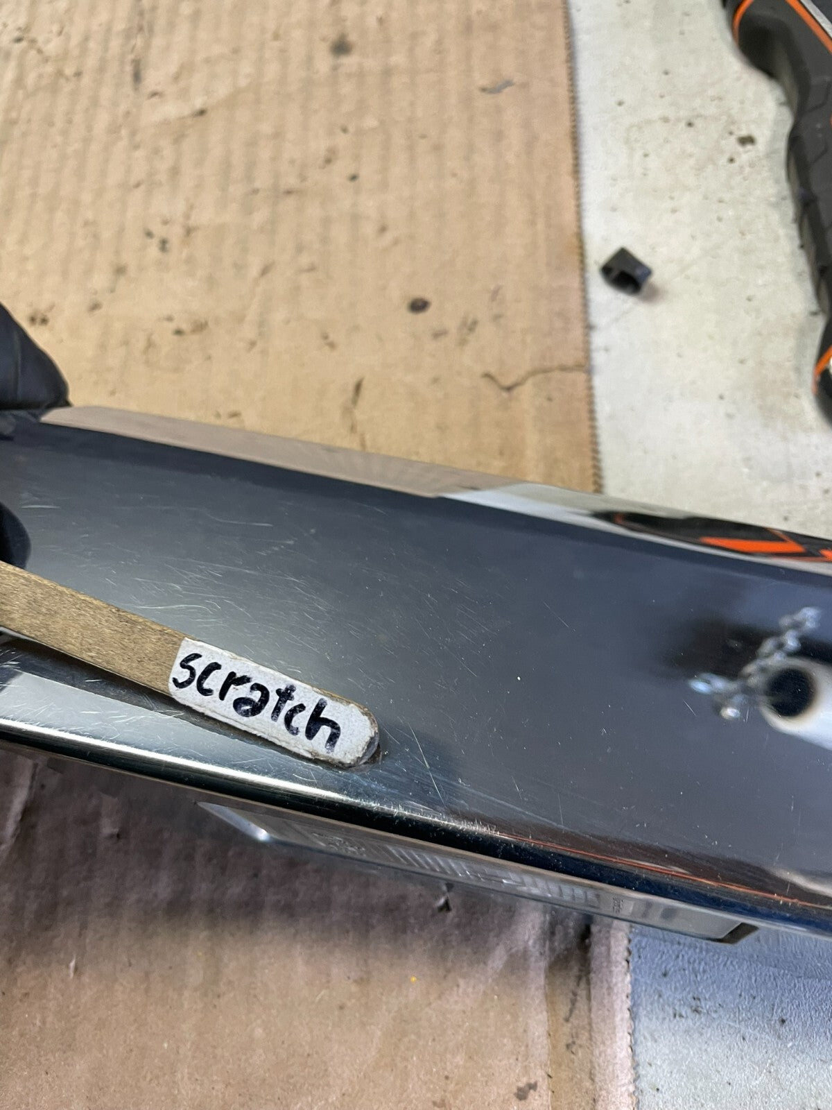 2010-2015 Cadillac SRX Rear Liftgate Tailgate Finish Molding W/ Camera M2946 DG5