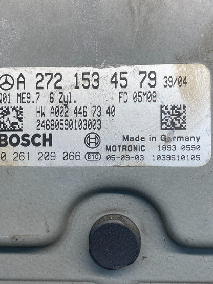 2006-2009 Mercedes C280 C350 CLK350 ECU ECM Engine Computer Module AH3368 DG2