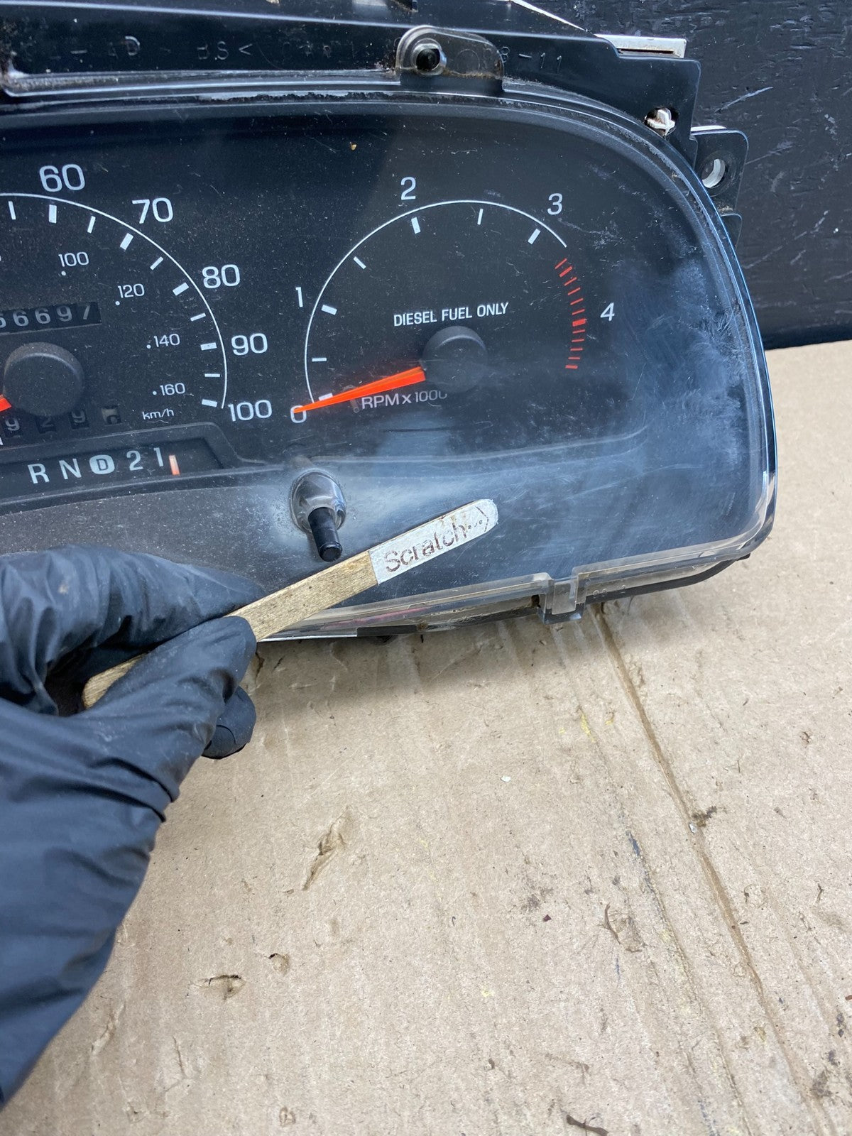 1999 - 2001 Ford F150 F-150 Speedometer Cluster Gauge Oem AB9081 DG3