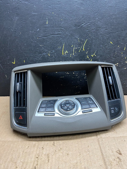 2009 to 2013 Nissan Maxima Radio Audio Panel Control Bezel Trim  AB1801 DG0