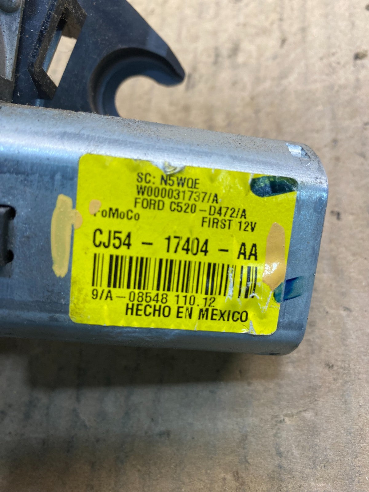 2013 to 2019 Ford Escape Rear Windshield Wiper Motor AA7738 DG6