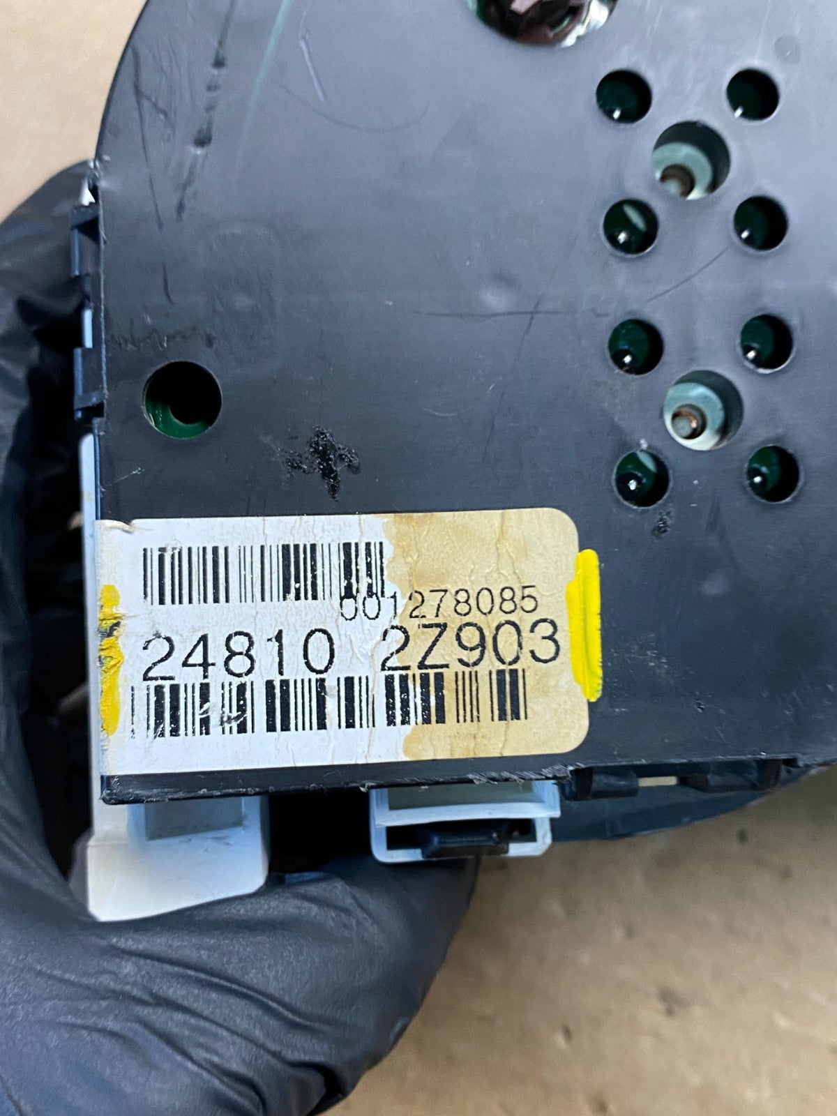 2002-2003 Nissan Pathfinder Xterra Cluster Speedometer Instrument S6662 DG6