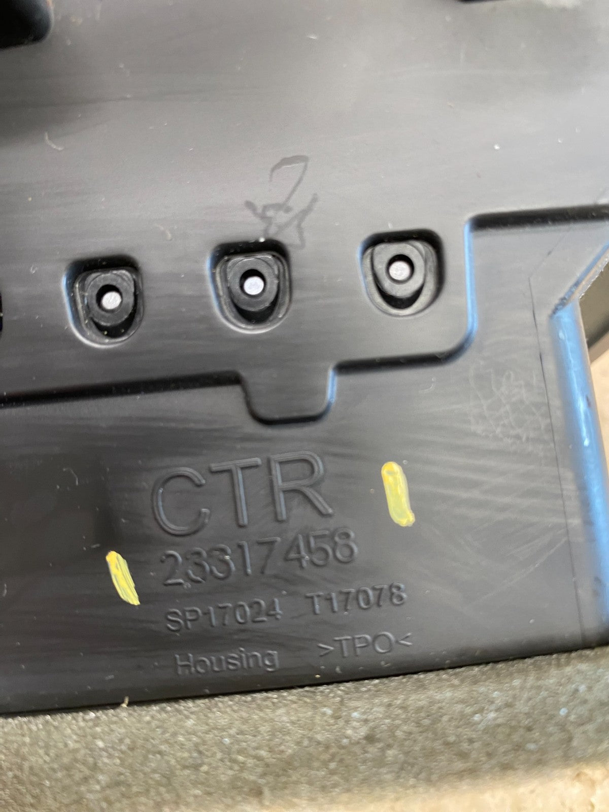 2013-2016 Chevrolet Malibu Center Radio Switch Air Vent Trim Bezel AC9160 DG4