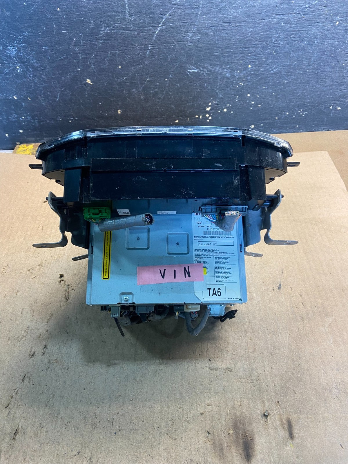 2010 to 2013 Acura Mdx Radio Stereo 6 CD Player Climate Control Pan OEM z8755 DG6