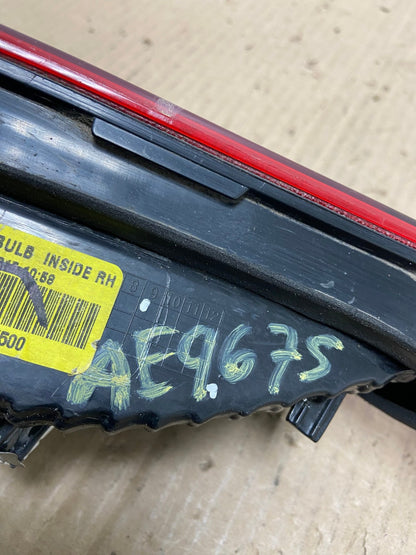2014 2015 2016 Hyundai Elantra Sedan Right Passenger Inner Tail Light AE9675 LK7