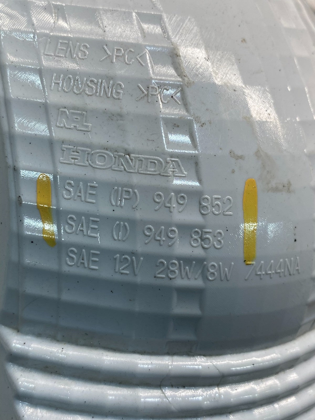 2017-2019 Honda Ridgeline Turn Signal Light Driver Passenger Side Pair AD50654