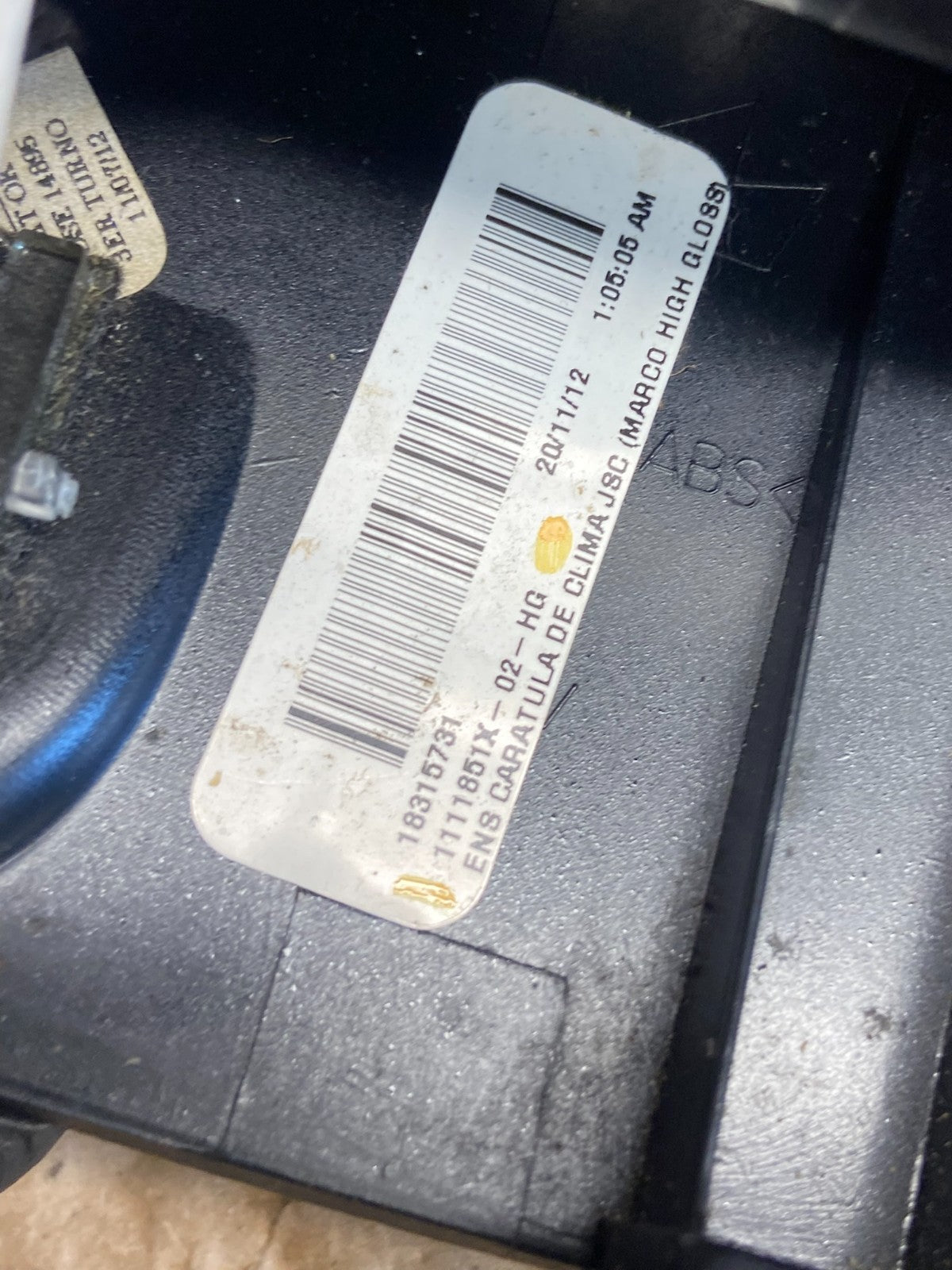 2011-2014 Chrysler 200 Heater AC Climate Switch Temperature Control AF6355 DG7