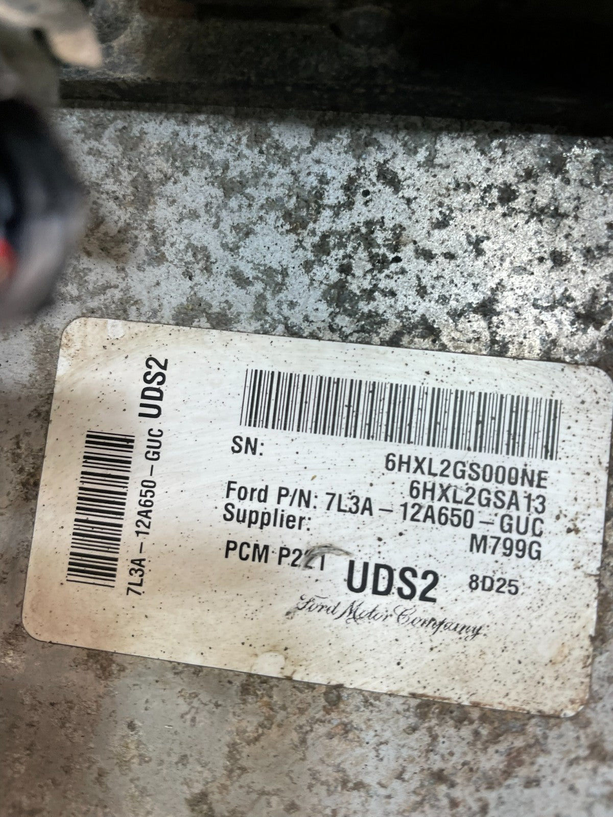 2007 2008 Ford F-150 F150 5.4L Engine Control Unit ECU Computer Module V6637 DG3