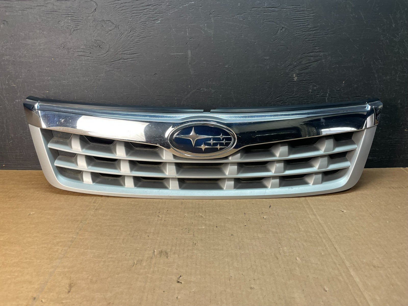 2011 to 2013 Subaru Forester Chrome Front Grille Grill AE8450 DG0