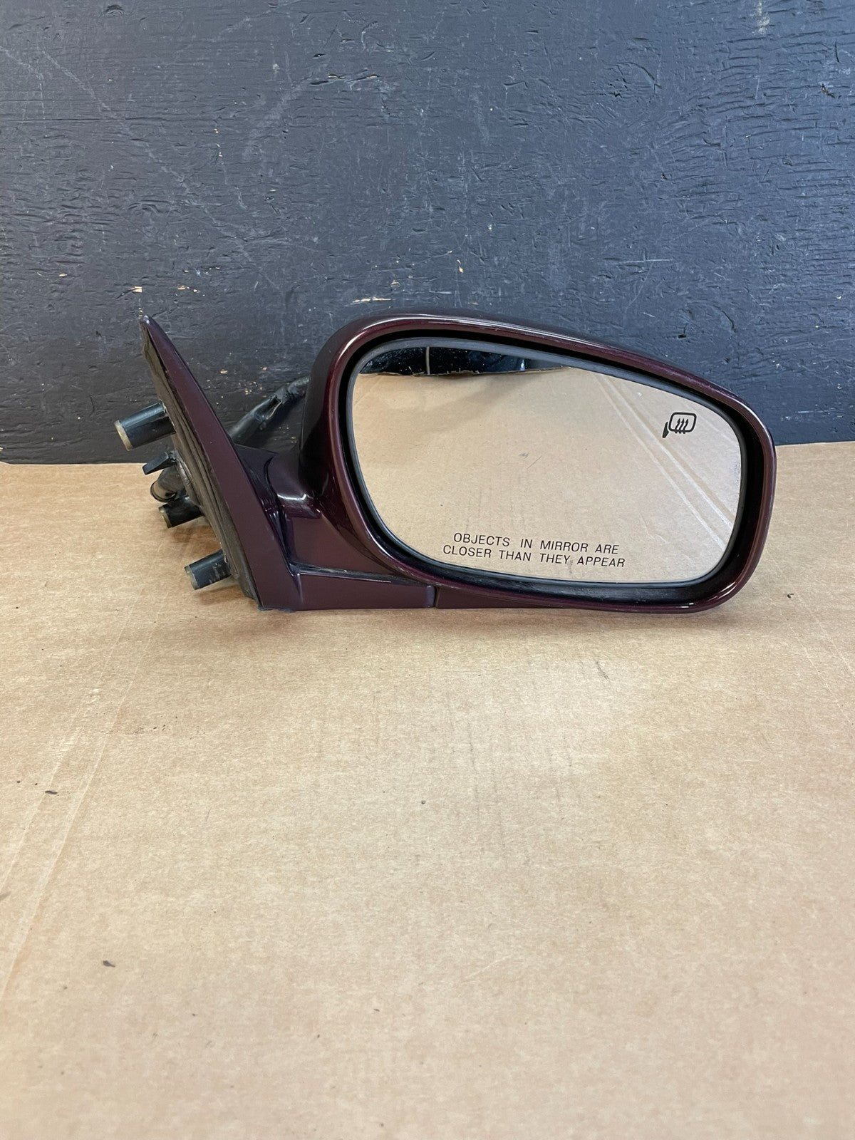 2004 to 2011 Lincoln Town Car Right Passenger View Heated Door Mirror AE3796 DW8