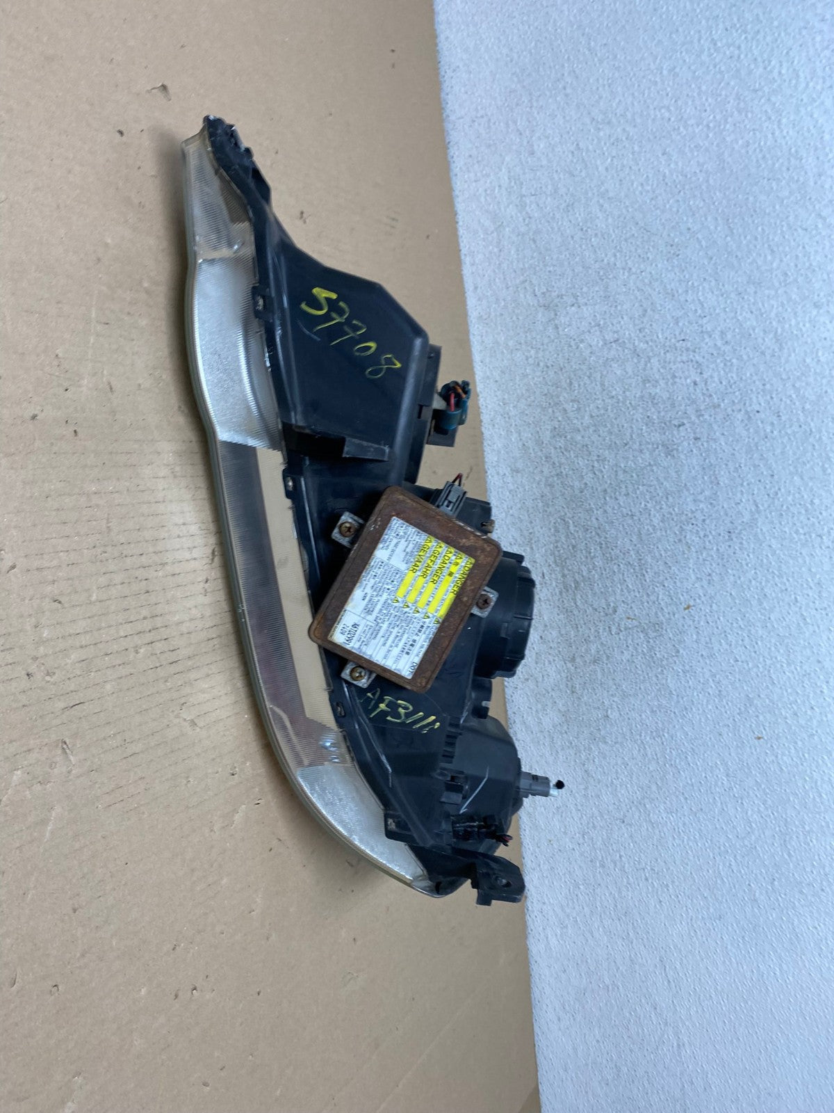 2002-2003 Acura TL Hid Xenon Right Passenger Rh Side Headlight AF3111 LK7