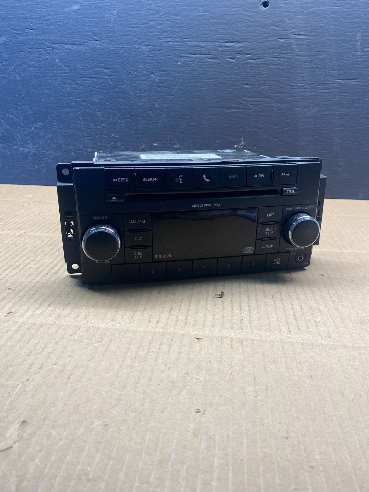 2007-2012 Chrysler Dodge Jeep Ram Radio CD MP3 AUX Receiver AD1713 DG0