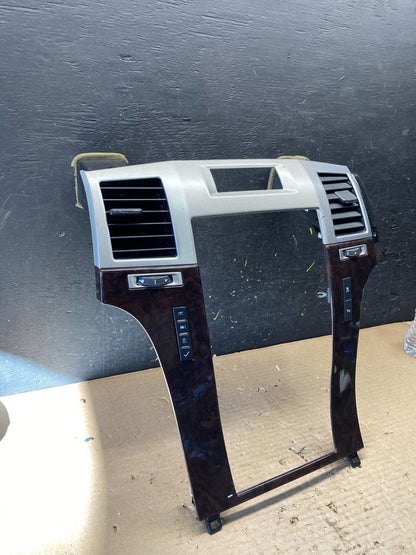 OEM 2007-2014 Cadillac Escalade Center Dash Trim Radio Bezel Vent Wood s3018 DG2