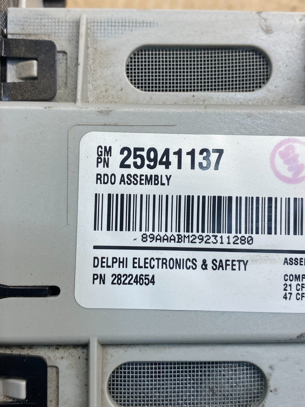 2007 to 2014 GMC Chevy Truck Yukon Silverado AM FM Radio AG1887 DG6