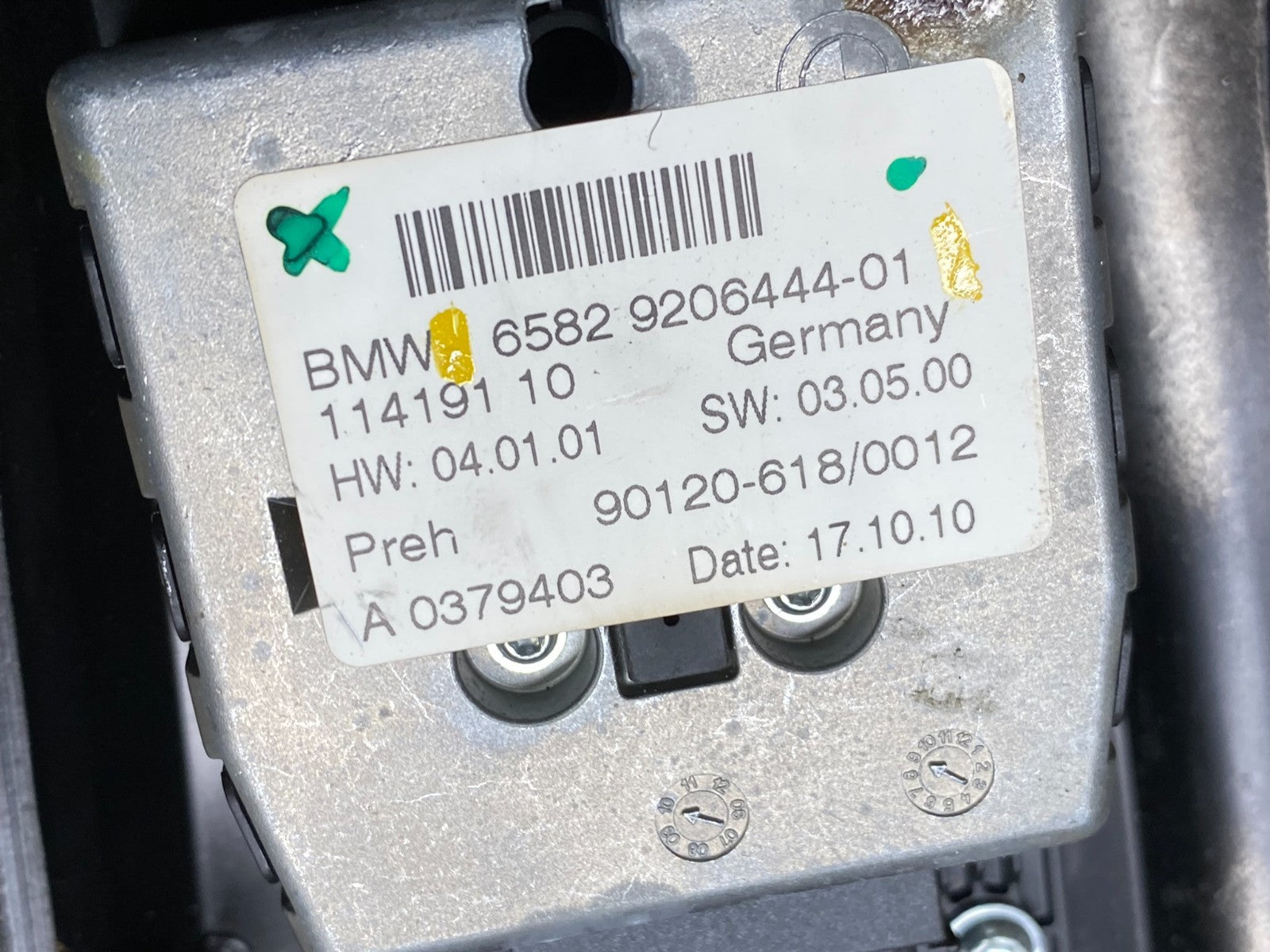 2011-2016 BMW 5 F10 Center Shifter Console Trim Cup Holder Switches OEM x1821 DG6