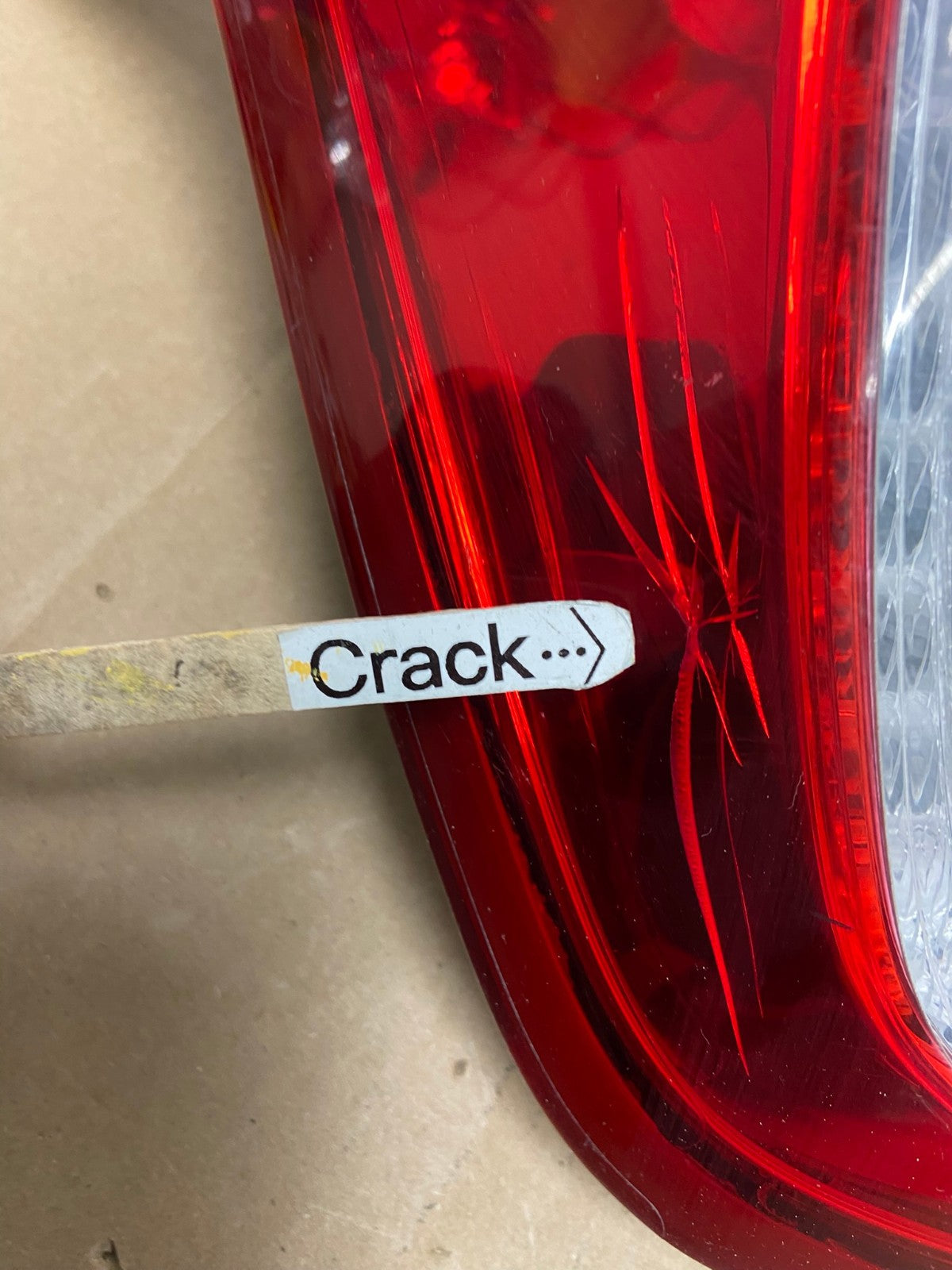 2011 2012 2013 2014 2015 Ford Explorer Left Driver LH Side Tail light AC5603 LK4