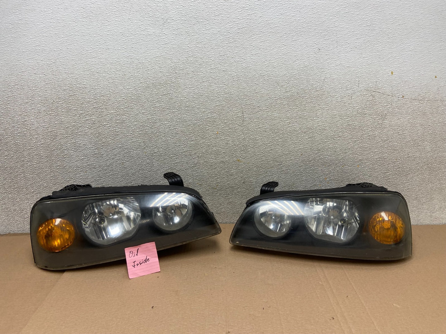 2004 2005 2006 Hyundai Elantra Left+Right Set Halogen Headlights AB2327 DW0