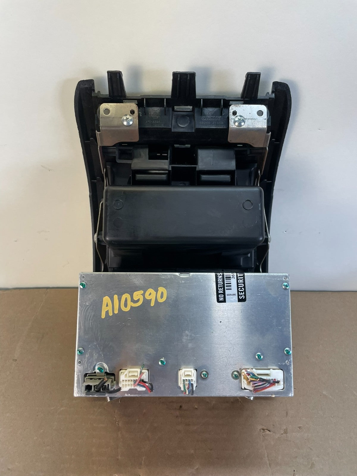 2010-2012 Nissan Sentra Center Dash Radio Bezel Panel Cubby Storage AI0590 DG8