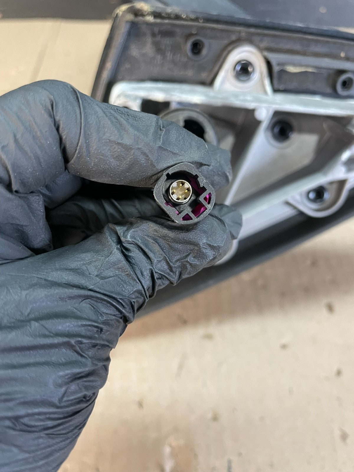 2007 to 2013 BMW X5 Left Driver LH View Door W/ Camera Mirror AD8748 DG5