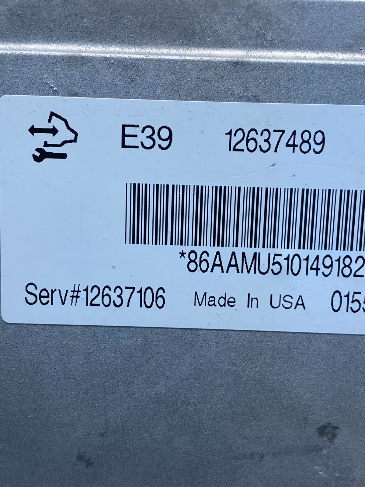 2010 2011 Chevrolet Equinox Terrain Ecu Engine Control Module Unit Ecm AD5105 DG2
