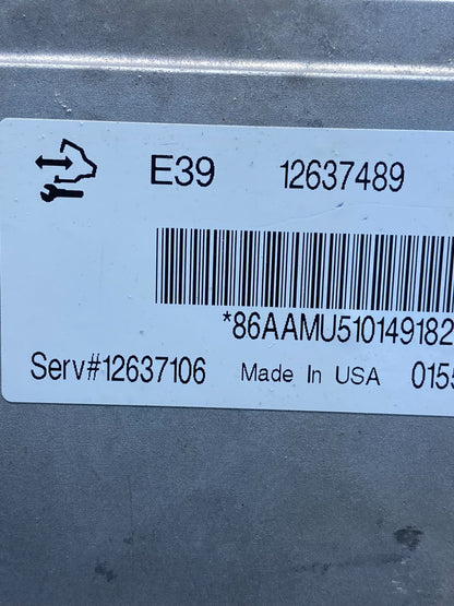 2010 2011 Chevrolet Equinox Terrain Ecu Engine Control Module Unit Ecm AD5105 DG2