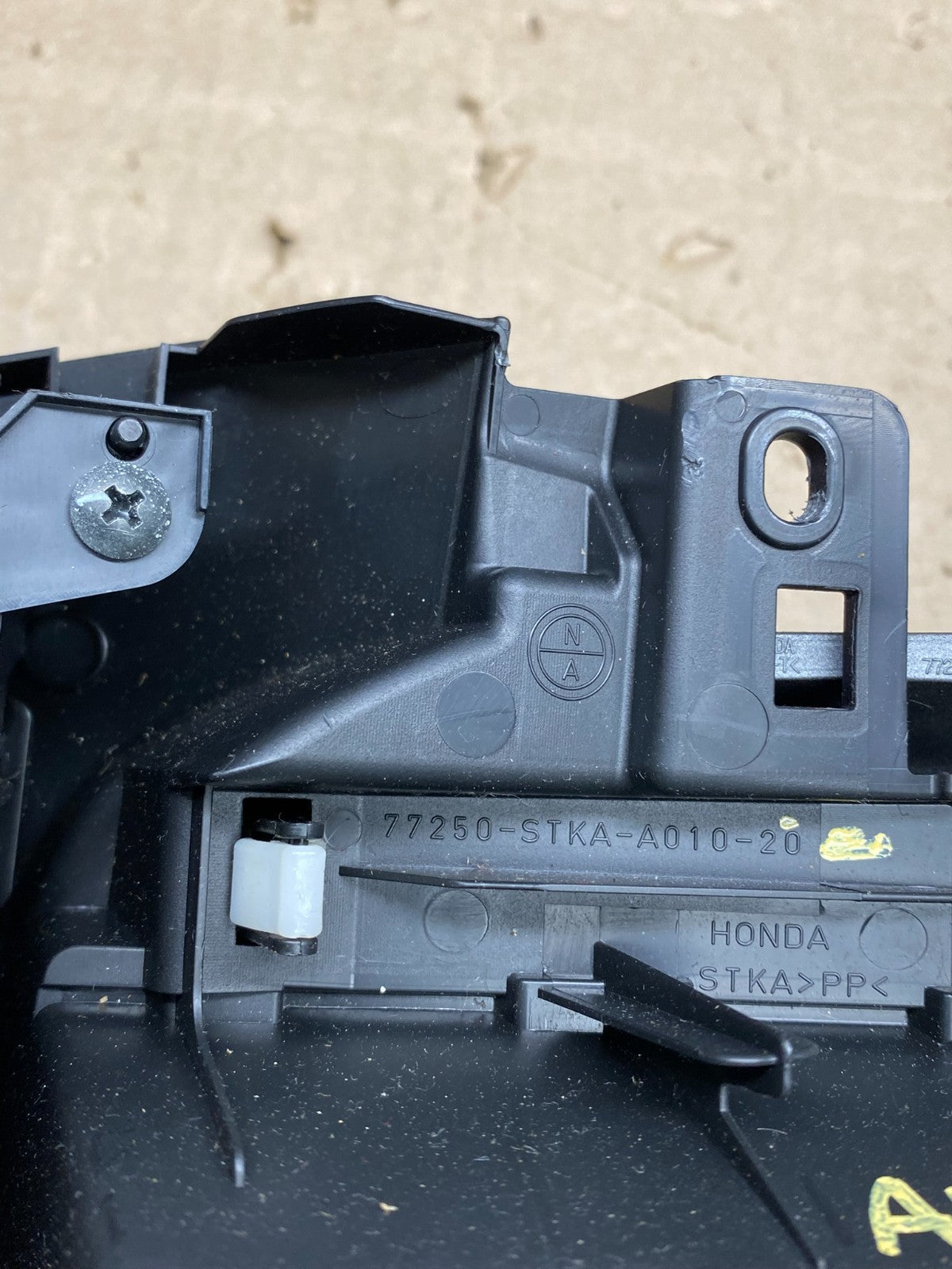 2007 to 2009 Acura RDX GPS RADIO Audio Control Trim Dash w/ Vents AB2085 DG5