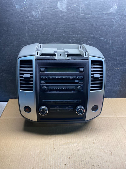 2009-2012 Nissan Frontier Xterra Radio Climate Control Bezel Center AI7700 DG0