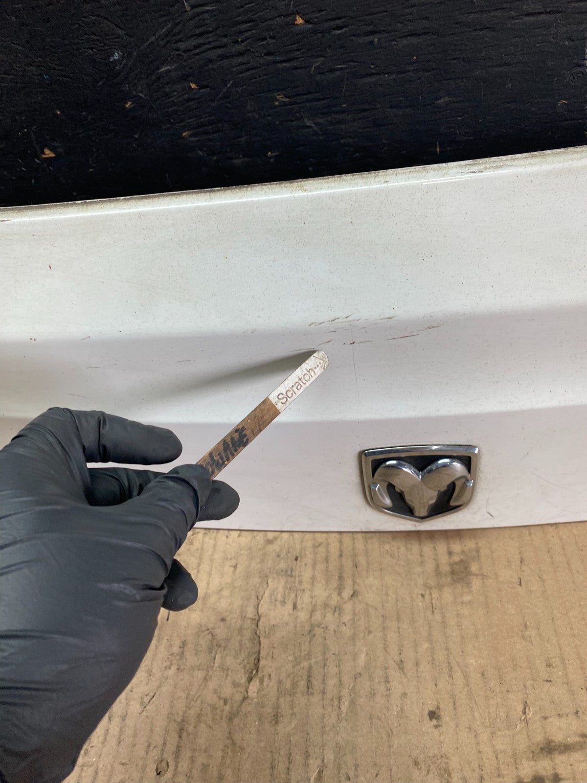 2011 to 2018 Ram Tradesman Tail Gate Trim Molding With Camera P04974